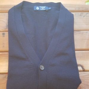 J. Crew Merino Cardigan - Navy - Men's M